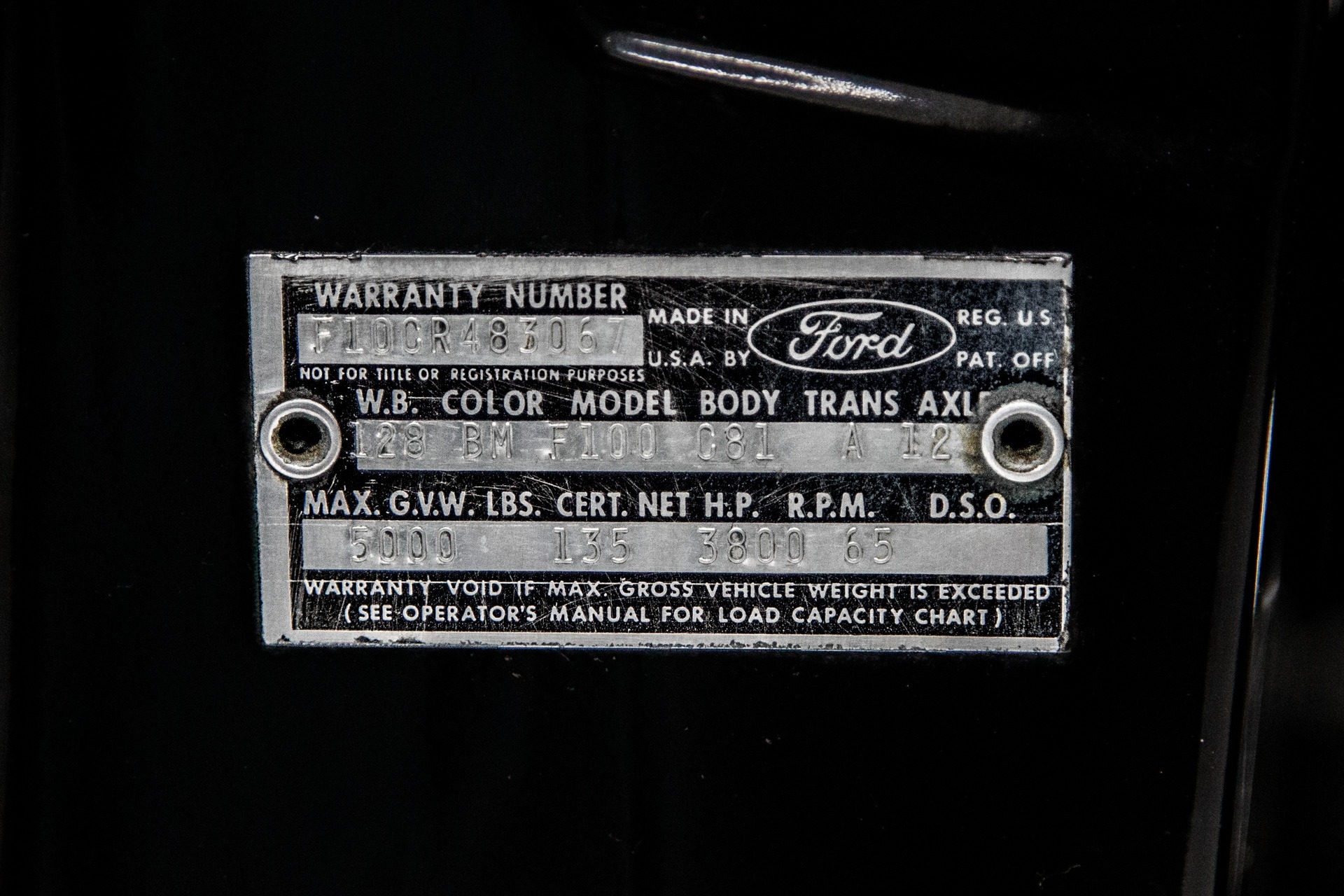 Used 1964 Ford Pickup F100 460ci, Automatic, Chromed Out. | St. Petersburg, FL
