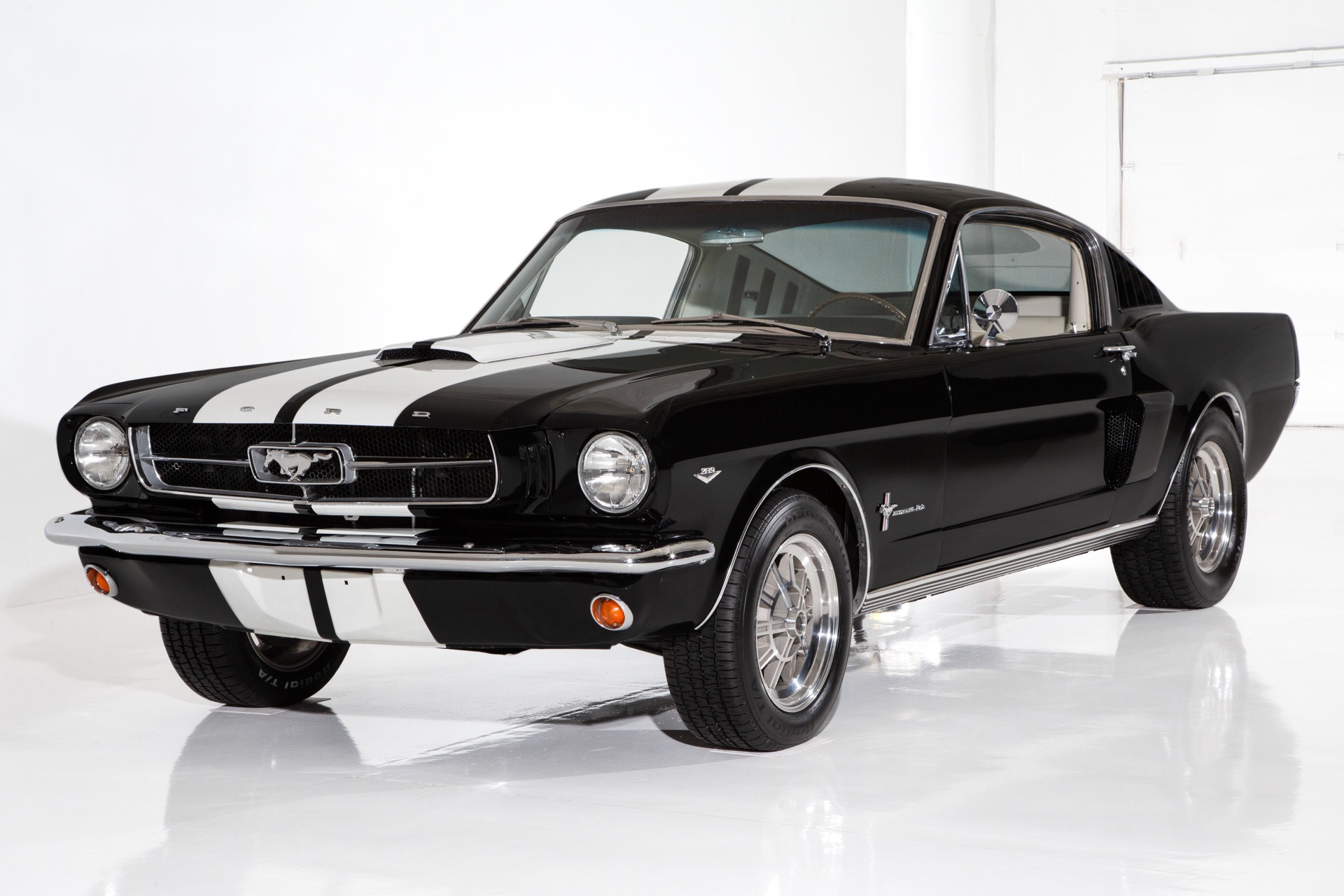 Used 1965 Ford Mustang Black & White 4-Spd PS PW Disc AC | St. Petersburg, FL