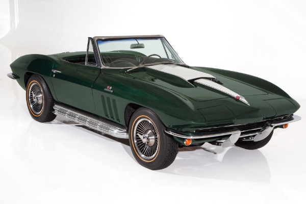 For Sale Used 1965 Chevrolet Corvette 396, 4-Speed,  KO Rims, 2 Tops | American Dream Machines Des Moines IA 50309