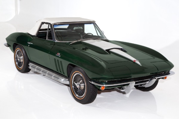 For Sale Used 1965 Chevrolet Corvette 396, 4-Speed,  KO Rims, 2 Tops | American Dream Machines Des Moines IA 50309