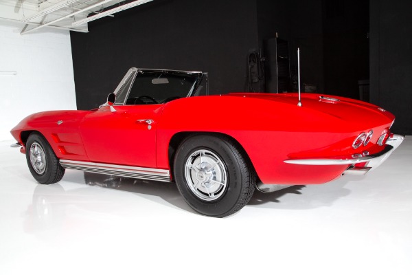 For Sale Used 1963 Chevrolet Corvette Riverside Red 4-Speed 2-Tops | American Dream Machines Des Moines IA 50309