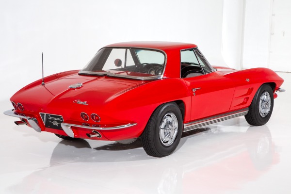 For Sale Used 1963 Chevrolet Corvette Riverside Red 4-Speed 2-Tops | American Dream Machines Des Moines IA 50309