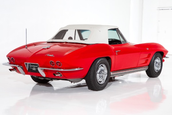 For Sale Used 1963 Chevrolet Corvette Riverside Red 4-Speed 2-Tops | American Dream Machines Des Moines IA 50309