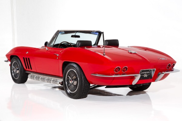 For Sale Used 1965 Chevrolet Corvette LT1 350/370hp Black Leather | American Dream Machines Des Moines IA 50309