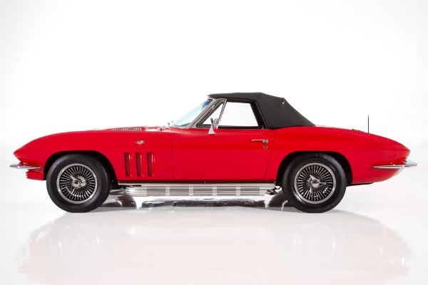 For Sale Used 1965 Chevrolet Corvette LT1 350/370hp Black Leather | American Dream Machines Des Moines IA 50309