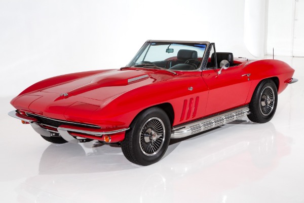 For Sale Used 1965 Chevrolet Corvette LT1 350/370hp Black Leather | American Dream Machines Des Moines IA 50309