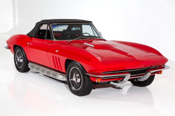 For Sale Used 1965 Chevrolet Corvette LT1 350/370hp Black Leather | American Dream Machines Des Moines IA 50309
