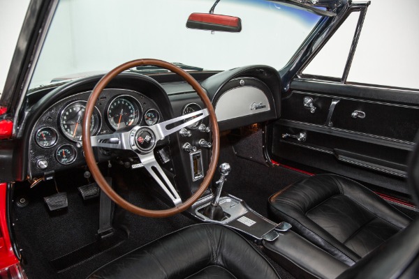 For Sale Used 1965 Chevrolet Corvette LT1 350/370hp Black Leather | American Dream Machines Des Moines IA 50309