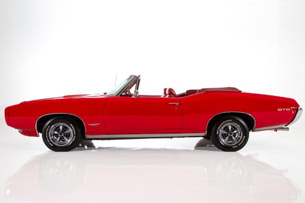 For Sale Used 1968 Pontiac GTO Real Red/Red 400, 4-Speed  #s Match | American Dream Machines Des Moines IA 50309