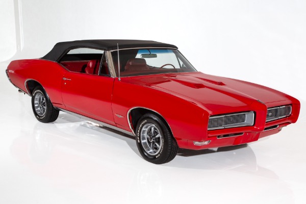 For Sale Used 1968 Pontiac GTO Real Red/Red 400, 4-Speed  #s Match | American Dream Machines Des Moines IA 50309