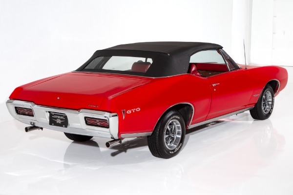 For Sale Used 1968 Pontiac GTO Real Red/Red 400, 4-Speed  #s Match | American Dream Machines Des Moines IA 50309