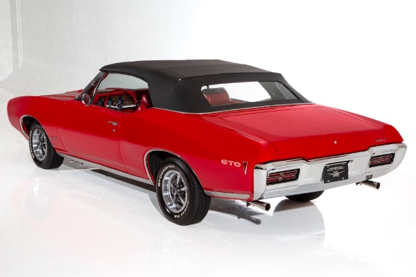 For Sale Used 1968 Pontiac GTO Real Red/Red 400, 4-Speed  #s Match | American Dream Machines Des Moines IA 50309