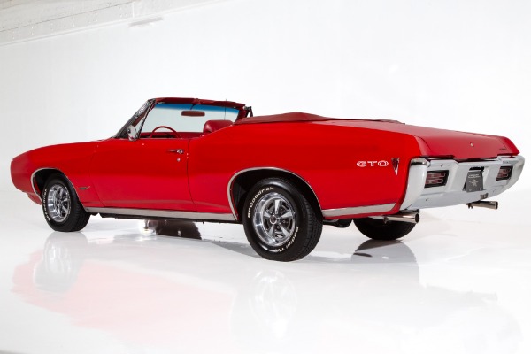 For Sale Used 1968 Pontiac GTO Real Red/Red 400, 4-Speed  #s Match | American Dream Machines Des Moines IA 50309