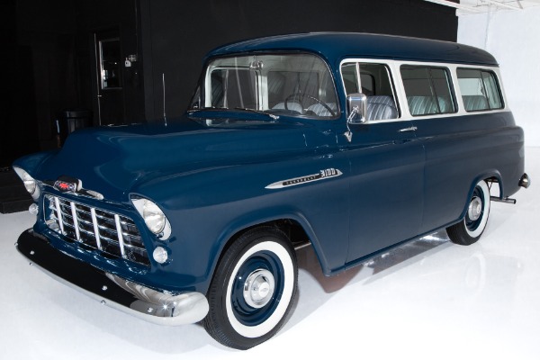 For Sale Used 1956 Chevrolet Suburban Frame Off 283, 5-Speed | American Dream Machines Des Moines IA 50309