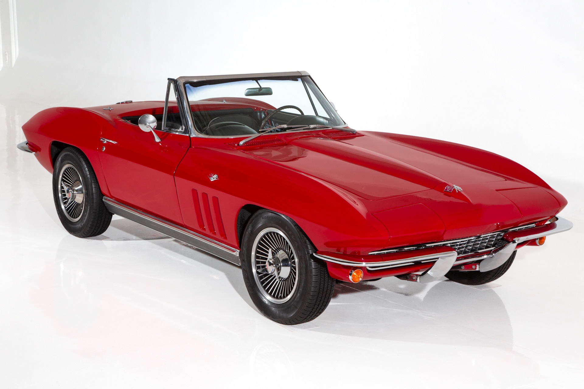 For Sale Used 1966 Chevrolet Corvette 327 Auto PS PB Two Tops | American Dream Machines Des Moines IA 50309