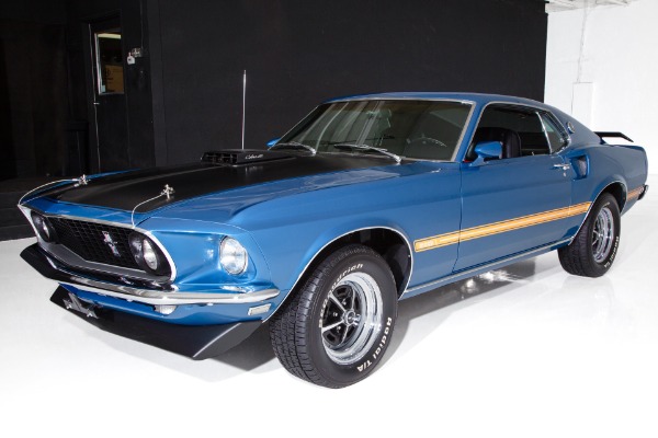 For Sale Used 1969 Ford Mustang Mach 1, 428 R-Code Shaker AC Nice | American Dream Machines Des Moines IA 50309