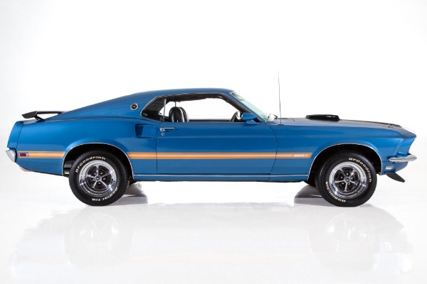 For Sale Used 1969 Ford Mustang Mach 1, 428 R-Code Shaker AC Nice | American Dream Machines Des Moines IA 50309