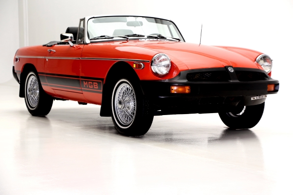 For Sale Used 1979 MG MGB Convertible New top, black interior | American Dream Machines Des Moines IA 50309