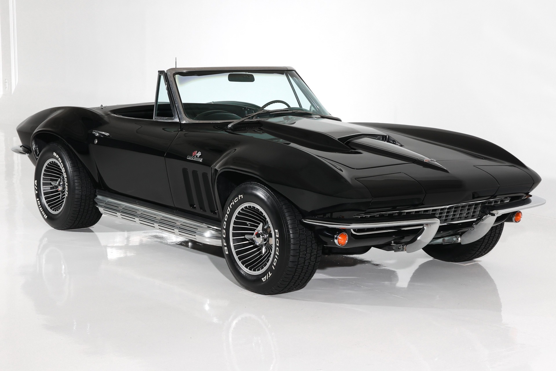 For Sale Used 1966 Chevrolet Corvette Black Wide Body 427/425hp | American Dream Machines Des Moines IA 50309