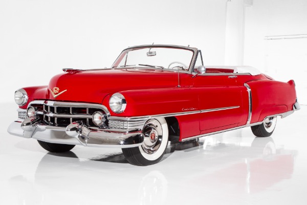 For Sale Used 1951 Cadillac Series 62 Ravishing Red On Red | American Dream Machines Des Moines IA 50309