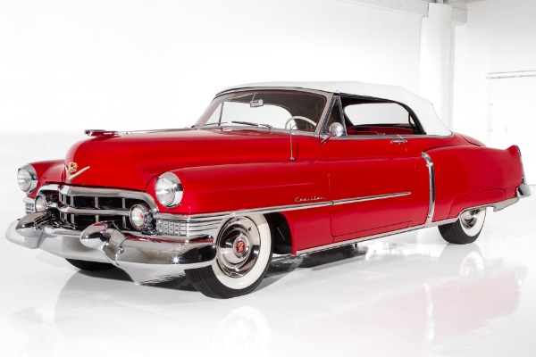 For Sale Used 1951 Cadillac Series 62 Ravishing Red On Red | American Dream Machines Des Moines IA 50309