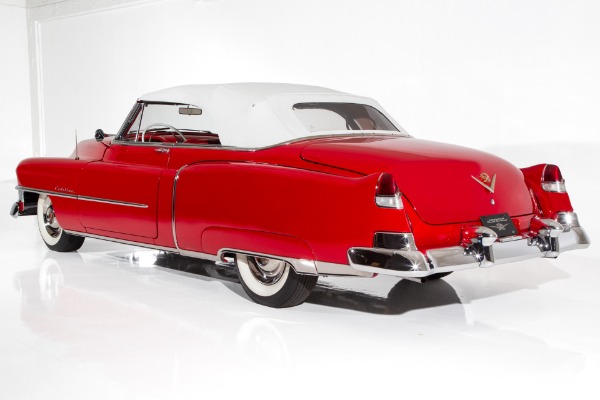 For Sale Used 1951 Cadillac Series 62 Ravishing Red On Red | American Dream Machines Des Moines IA 50309