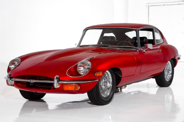 For Sale Used 1970 Jaguar E-Type The Candy Cat.  4.2L 4-Speed | American Dream Machines Des Moines IA 50309