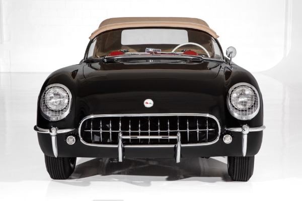 For Sale Used 1954 Chevrolet Corvette Rare Black Roadster, 235ci | American Dream Machines Des Moines IA 50309