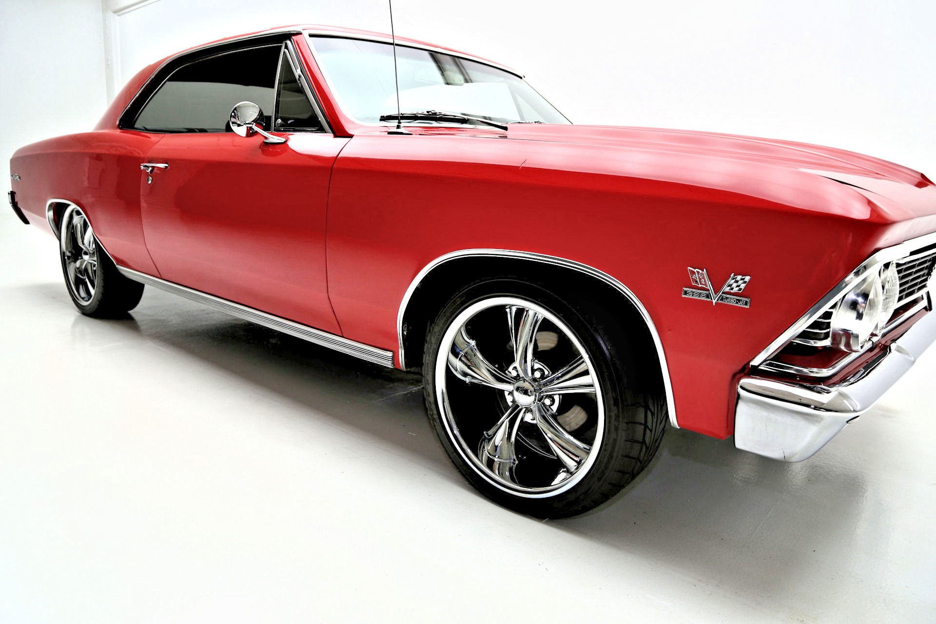 For Sale Used 1966 Chevrolet Chevelle Torch Red Pro Tour 454 | American Dream Machines Des Moines IA 50309