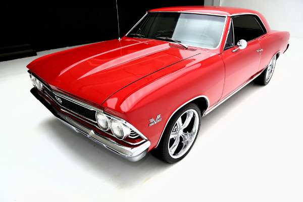 For Sale Used 1966 Chevrolet Chevelle Torch Red Pro Tour 454 | American Dream Machines Des Moines IA 50309