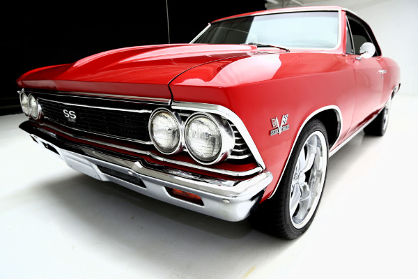 For Sale Used 1966 Chevrolet Chevelle Torch Red Pro Tour 454 | American Dream Machines Des Moines IA 50309