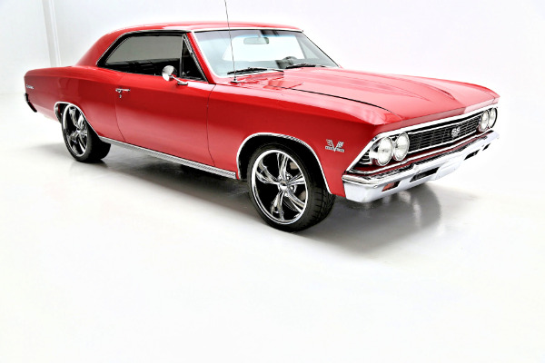 For Sale Used 1966 Chevrolet Chevelle Torch Red Pro Tour 454 | American Dream Machines Des Moines IA 50309