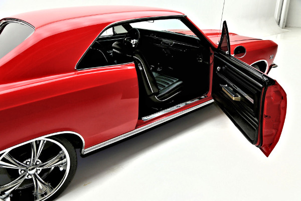 For Sale Used 1966 Chevrolet Chevelle Torch Red Pro Tour 454 | American Dream Machines Des Moines IA 50309