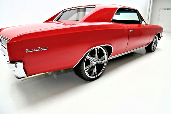 For Sale Used 1966 Chevrolet Chevelle Torch Red Pro Tour 454 | American Dream Machines Des Moines IA 50309