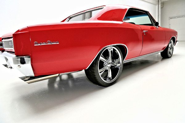 For Sale Used 1966 Chevrolet Chevelle Torch Red Pro Tour 454 | American Dream Machines Des Moines IA 50309