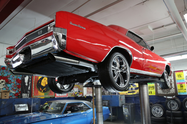 For Sale Used 1966 Chevrolet Chevelle Torch Red Pro Tour 454 | American Dream Machines Des Moines IA 50309