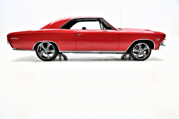 For Sale Used 1966 Chevrolet Chevelle Torch Red Pro Tour 454 | American Dream Machines Des Moines IA 50309