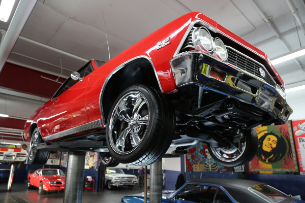 For Sale Used 1966 Chevrolet Chevelle Torch Red Pro Tour 454 | American Dream Machines Des Moines IA 50309