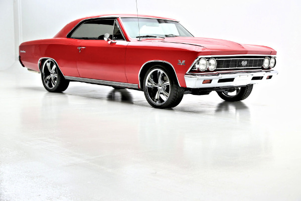 For Sale Used 1966 Chevrolet Chevelle Torch Red Pro Tour 454 | American Dream Machines Des Moines IA 50309