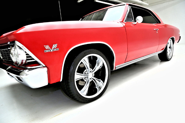 For Sale Used 1966 Chevrolet Chevelle Torch Red Pro Tour 454 | American Dream Machines Des Moines IA 50309