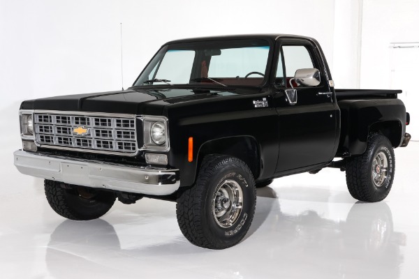 For Sale Used 1977 Chevrolet Pickup K10 4X4 Stepside Pickup 350ci | American Dream Machines Des Moines IA 50309