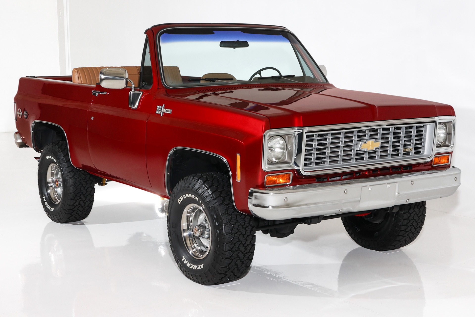 For Sale Used 1973 Chevrolet Blazer 4X4 GM350 Auto PS PB AC | American Dream Machines Des Moines IA 50309