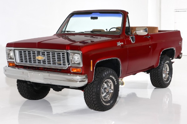 For Sale Used 1973 Chevrolet Blazer 4X4 GM350 Auto PS PB AC | American Dream Machines Des Moines IA 50309