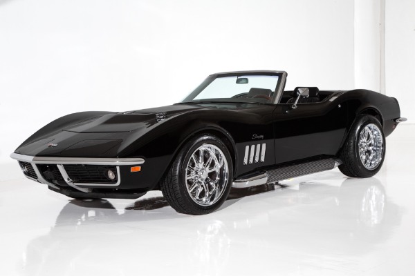 For Sale Used 1969 Chevrolet Corvette Triple Black Stingray 502hp | American Dream Machines Des Moines IA 50309