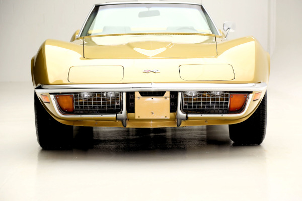 For Sale Used 1971 Chevrolet Corvette convertible gold black int, 350 auto | American Dream Machines Des Moines IA 50309