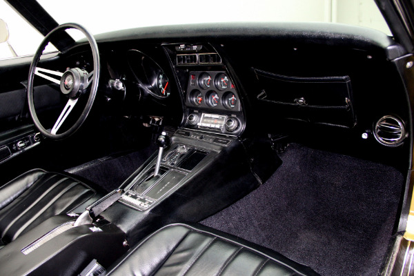 For Sale Used 1971 Chevrolet Corvette convertible gold black int, 350 auto | American Dream Machines Des Moines IA 50309