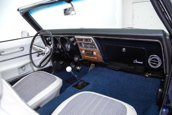 For Sale Used 1968 Chevrolet Camaro RS Midnight Blue 4-Speed AC | American Dream Machines Des Moines IA 50309