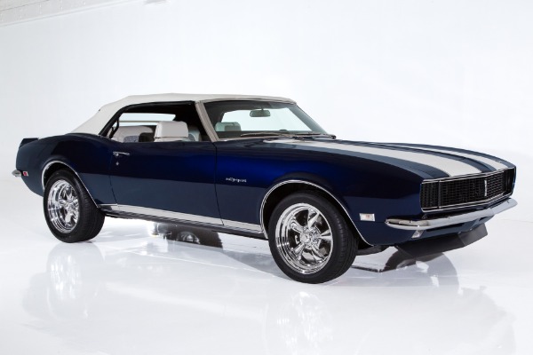 For Sale Used 1968 Chevrolet Camaro RS Midnight Blue 4-Speed AC | American Dream Machines Des Moines IA 50309