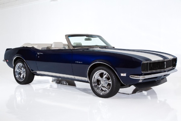 For Sale Used 1968 Chevrolet Camaro RS Midnight Blue 4-Speed AC | American Dream Machines Des Moines IA 50309