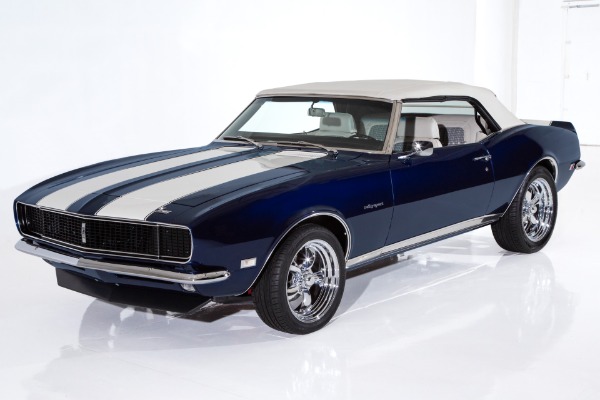 For Sale Used 1968 Chevrolet Camaro RS Midnight Blue 4-Speed AC | American Dream Machines Des Moines IA 50309